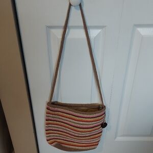 The Sak Multicolor Striped Crossbody Bag